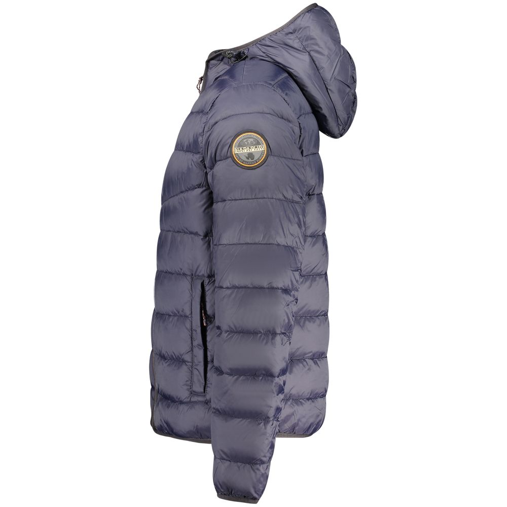 Napapijri Blaue Shell-Jacke aus Polyamid