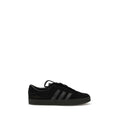 Y-3 Schwarze Bos Taurus Kalbsleder Sneaker