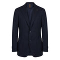 Roberto Pepe Luxury Blaue Herrenjacke aus Viskose