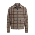 Roberto Pepe Luxury Schwarze Viskose Herrenjacke