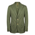 Roberto Pepe Luxury Grüne Baumwolljacke für Herren