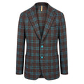 Roberto Pepe Luxury Braune Leinen Herrenjacke