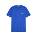 Baldinini Trend Blaues Baumwoll-T-Shirt für Herren