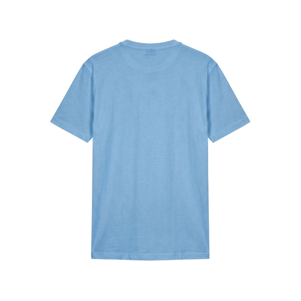 Baldinini Trend Hellblaues Polyester-T-Shirt