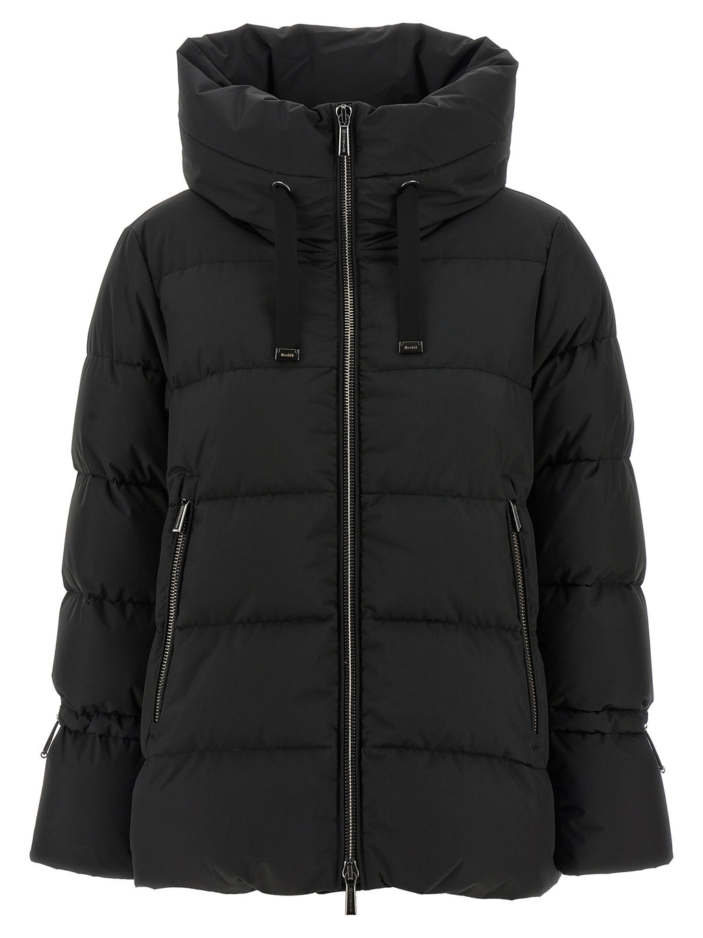 MooRER Schwarze Polyester-Jacke