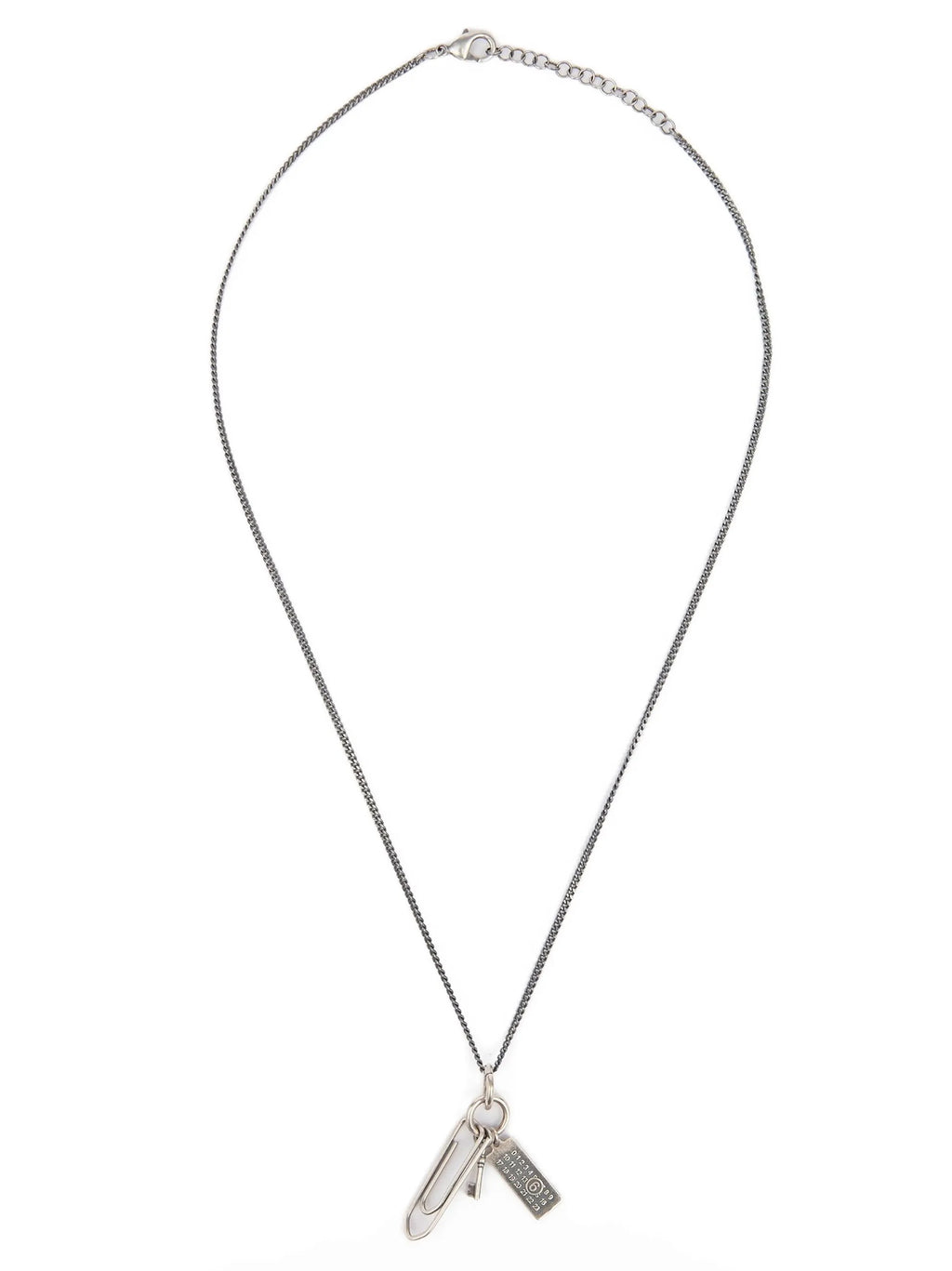 MM6 Maison Margiela Halskette aus Silbermessing