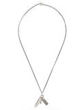 MM6 Maison Margiela Halskette aus Silbermessing