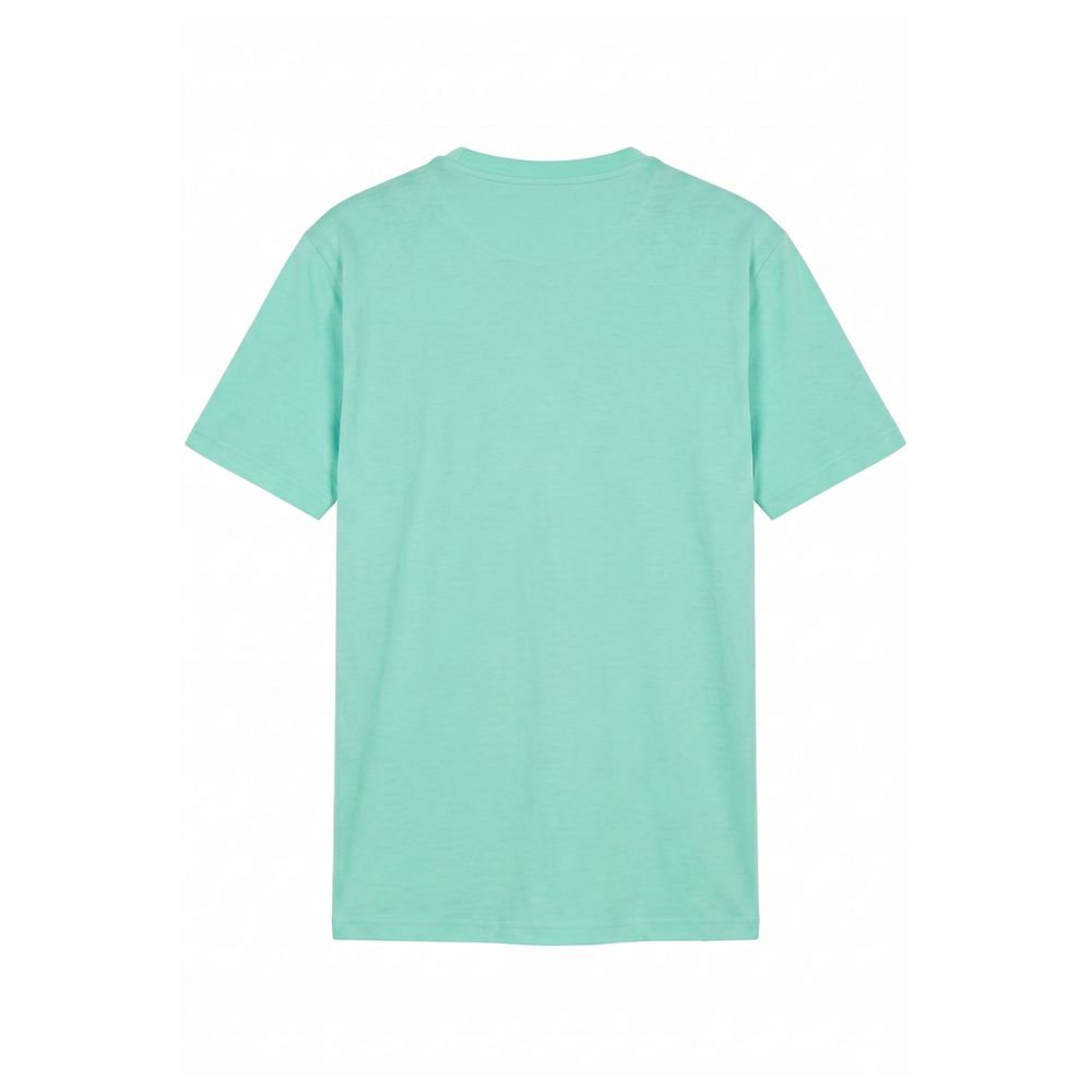 Baldinini Trend Grünes Baumwoll-T-Shirt für Herren