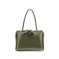 The Attico Bicolor Calf Leather Bos Taurus Schultertasche