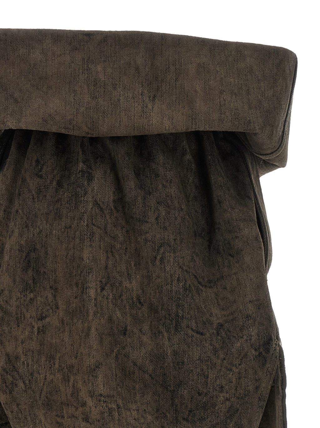 Rick Owens Graue Cargoshorts aus Baumwolle