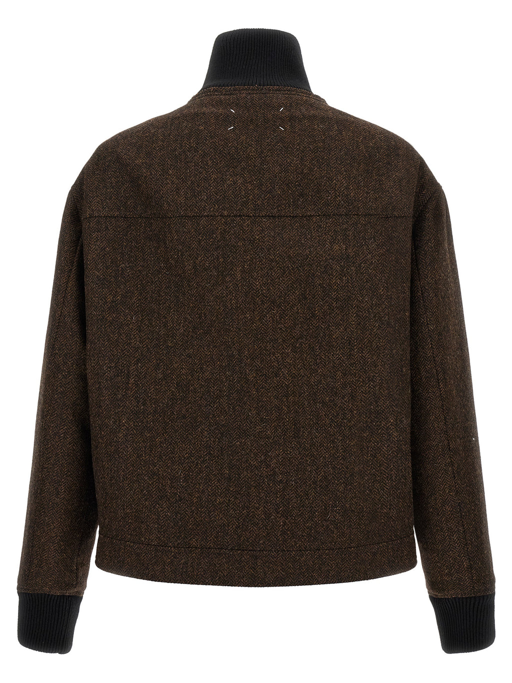 Maison Margiela Brauner Woll-Bomber