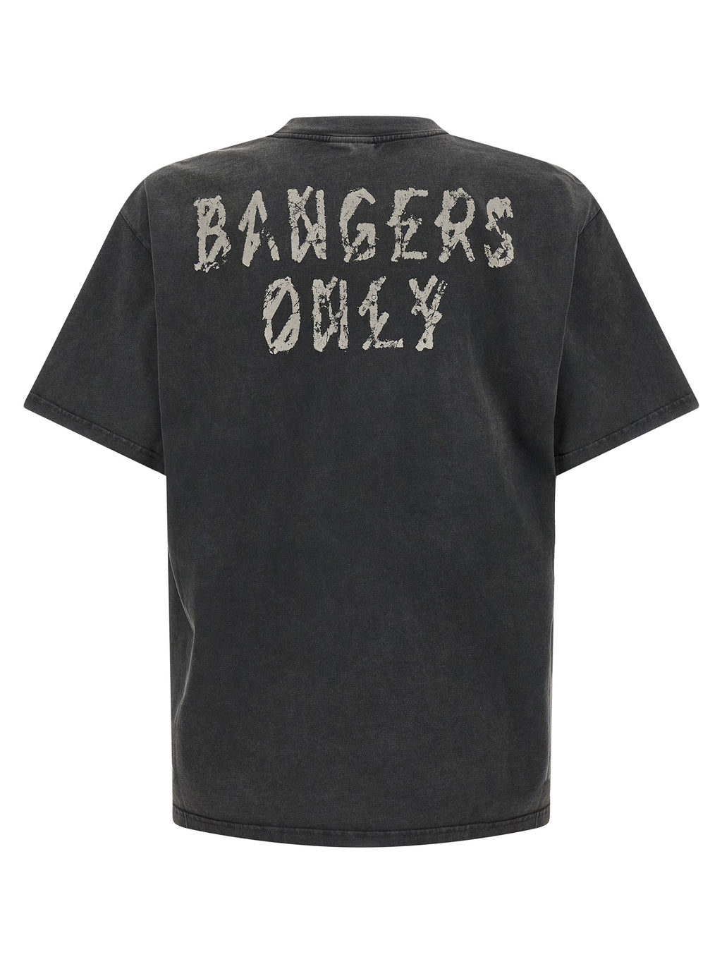 44 Label Group Schwarzes Baumwoll-T-Shirt