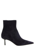 LE SILLA Blaue Stiefeletten aus Lammleder