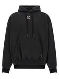 44 Label Group Schwarzer Baumwoll-Sweatshirt