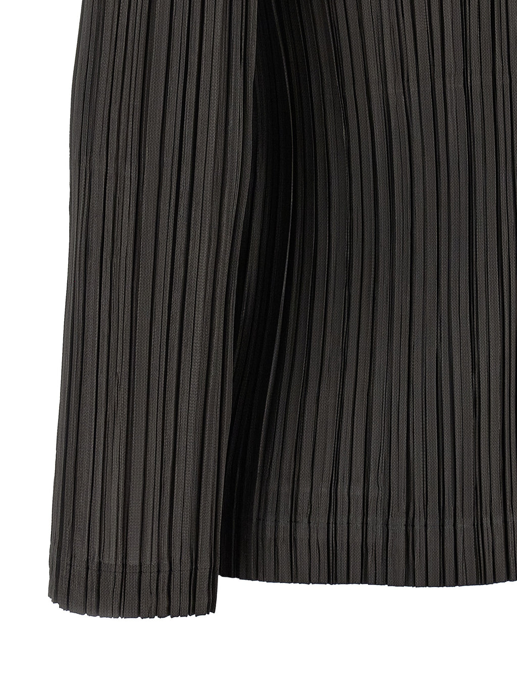 PLEATS PLEASE ISSEY MIYAKE Grauer Polyester-Blazer
