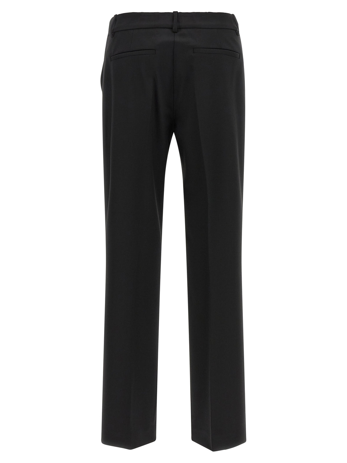 P.A.R.O.S.H. Schwarze Hose aus reiner Schurwolle