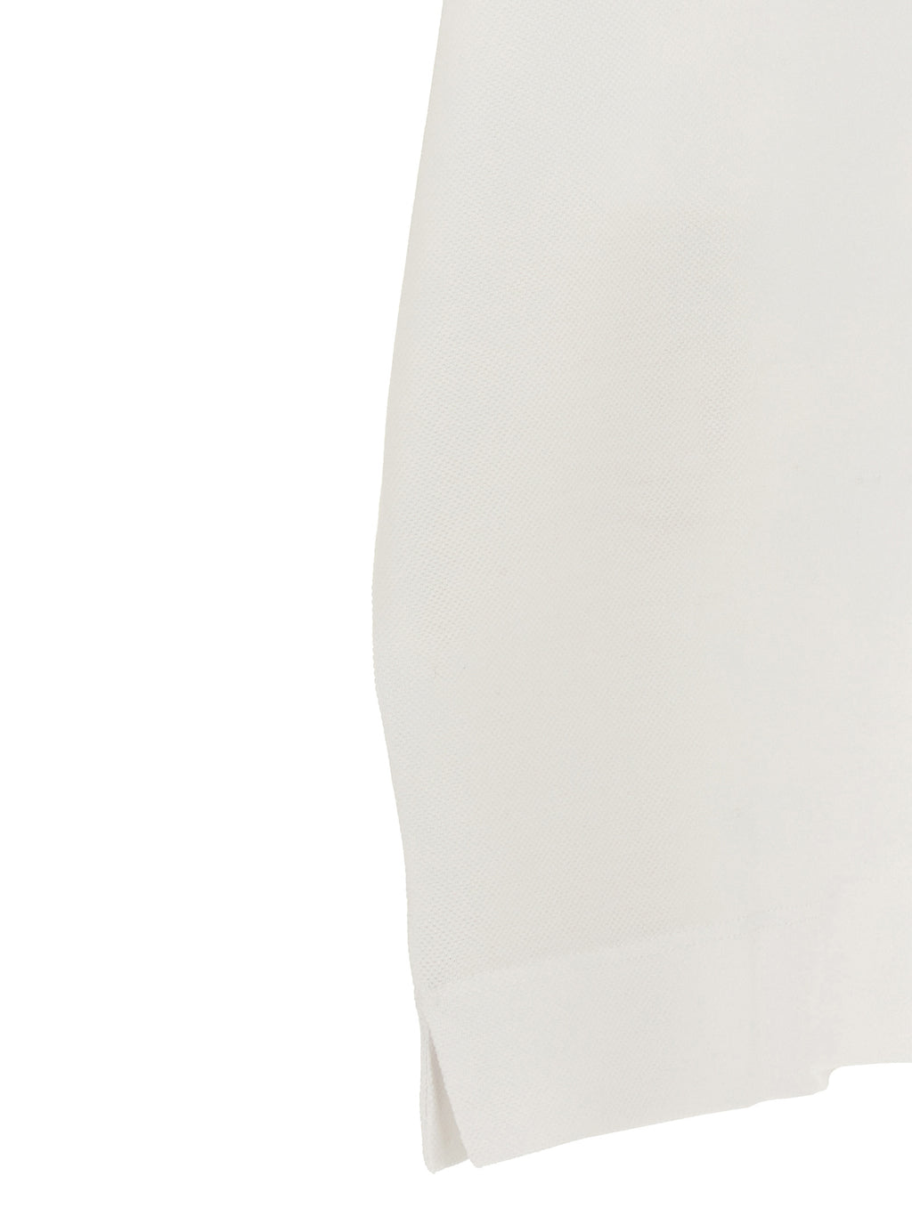 ZEGNA Weißes Poloshirt aus Baumwolle