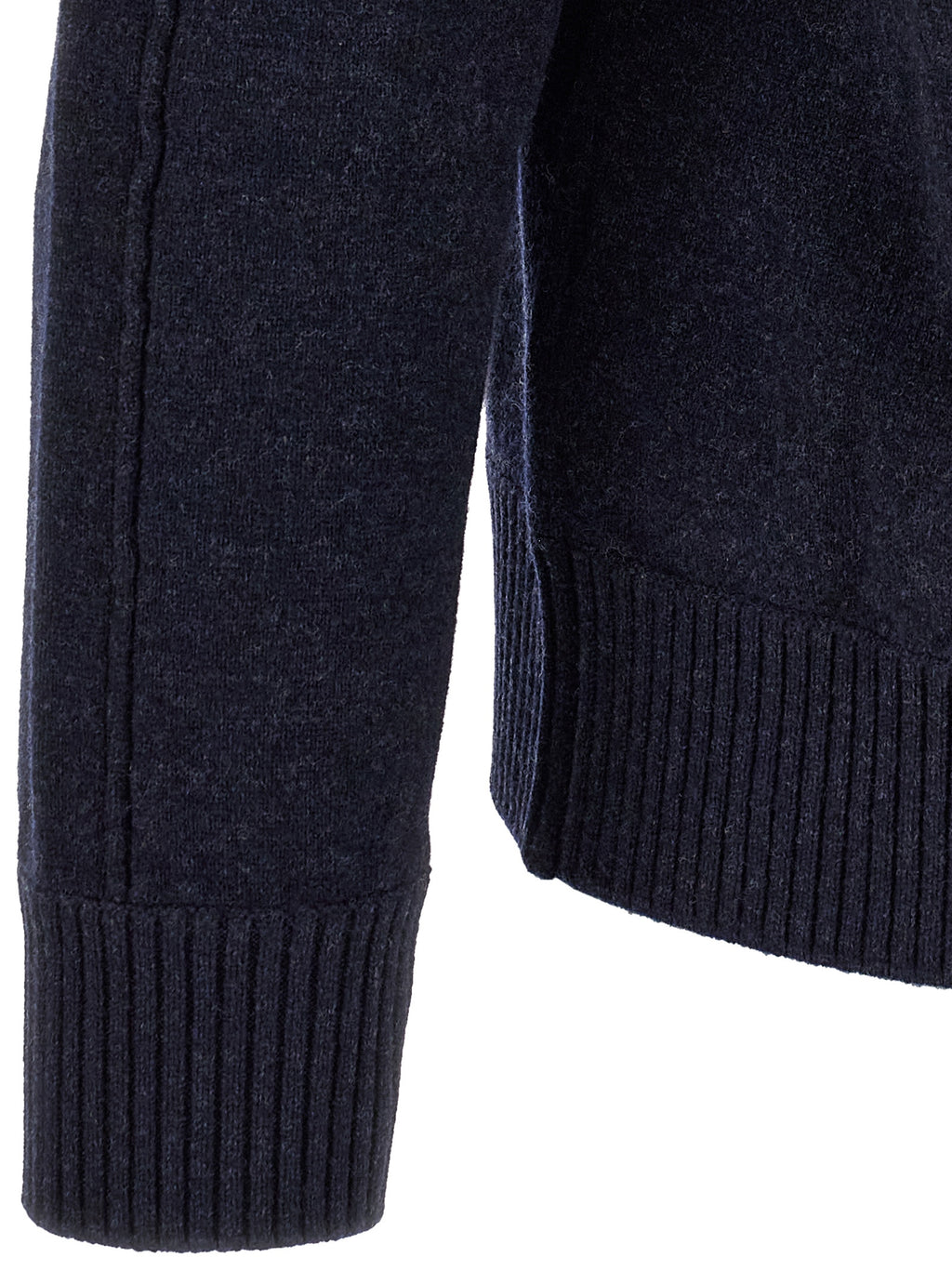 ZEGNA Blaues Woll-Poloshirt