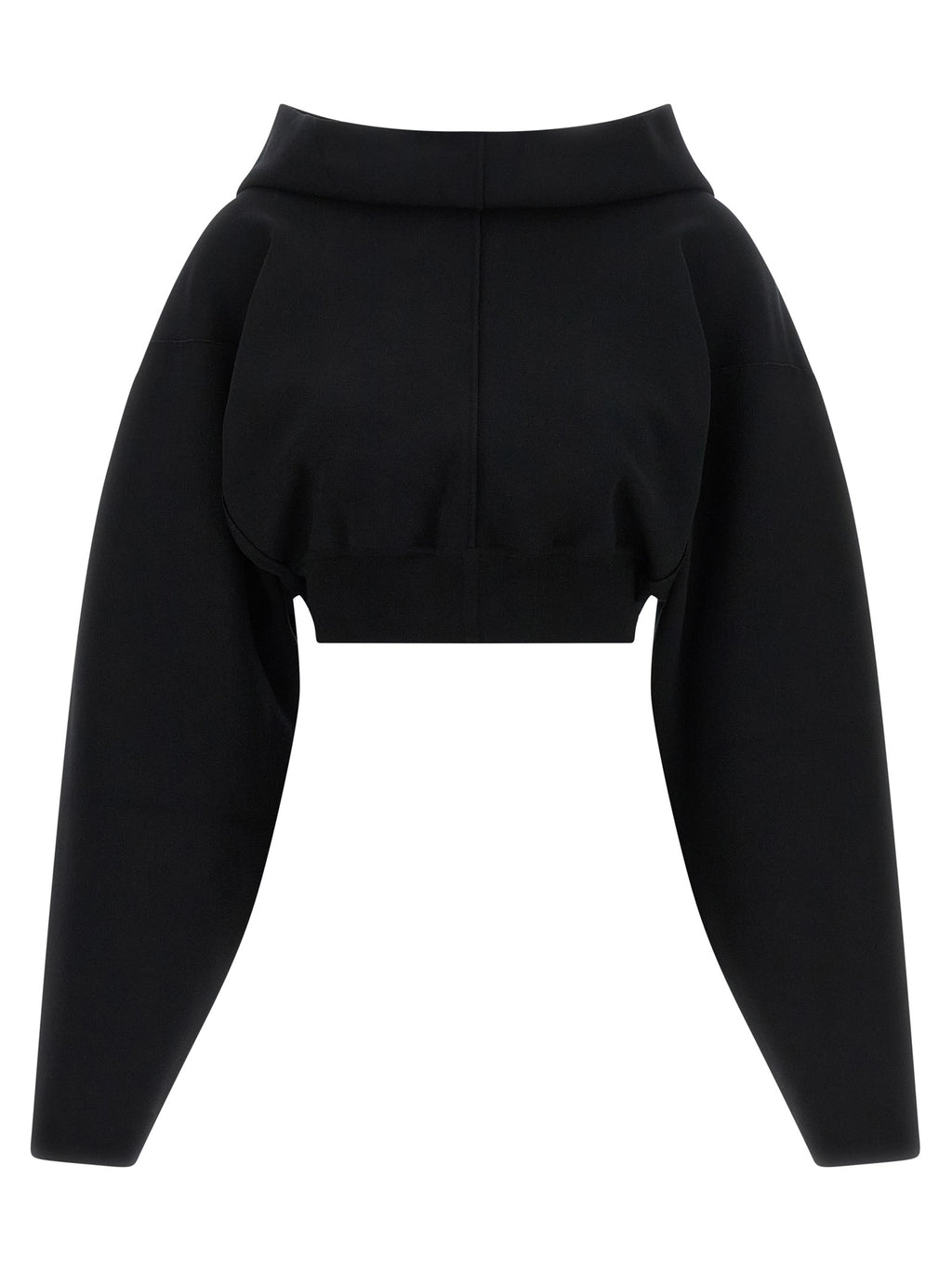 Rick Owens Schwarzer Sweatshirt aus Viskose