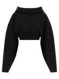 Rick Owens Schwarzer Sweatshirt aus Viskose