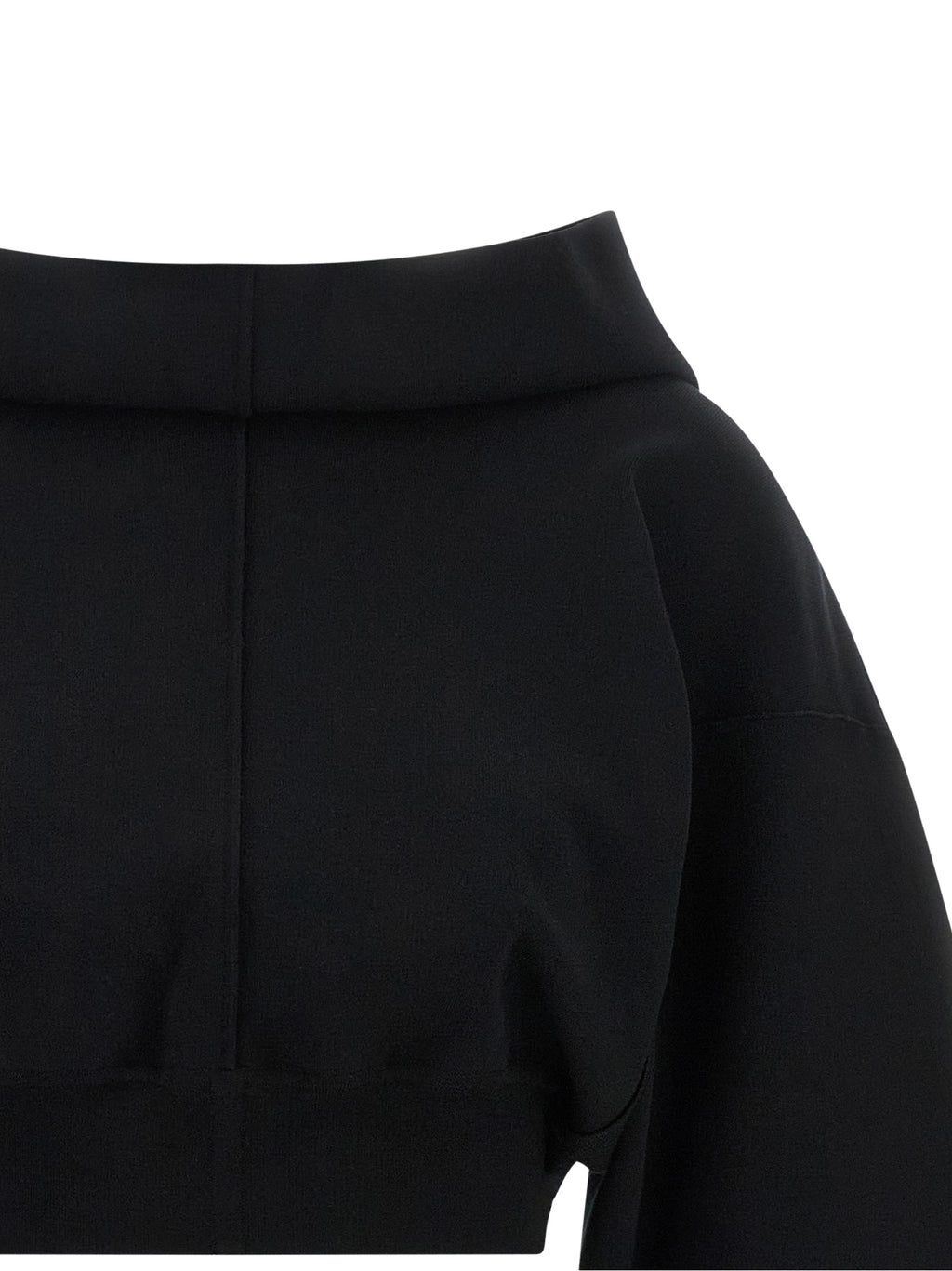 Rick Owens Schwarzer Sweatshirt aus Viskose