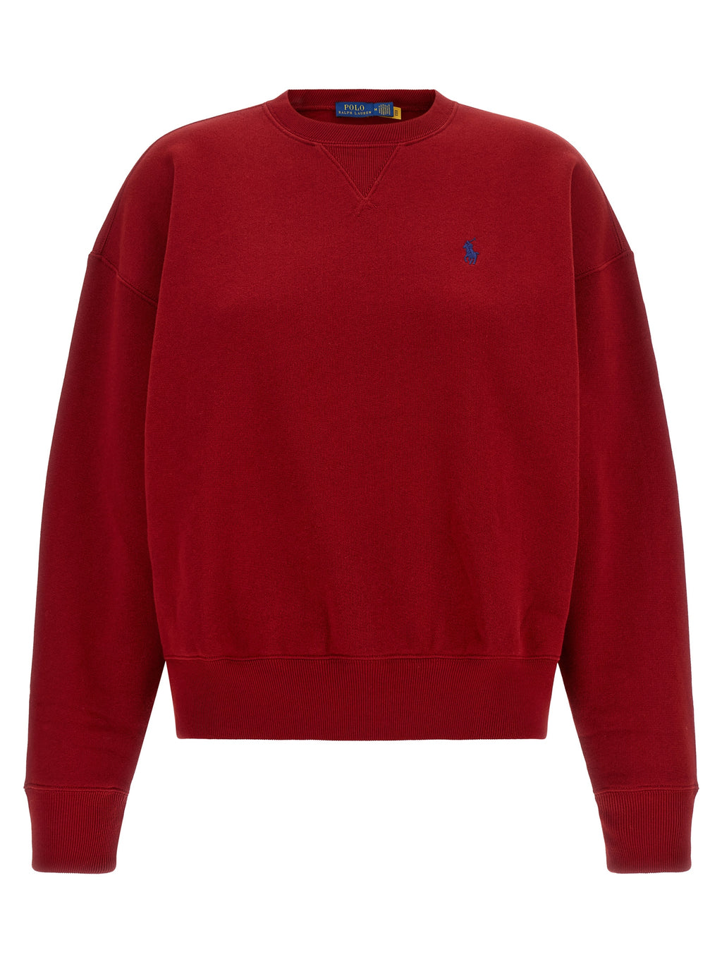 Polo Ralph Lauren Rotes Baumwoll-Sweatshirt