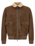 MooRER Brauner Woll-Bomber