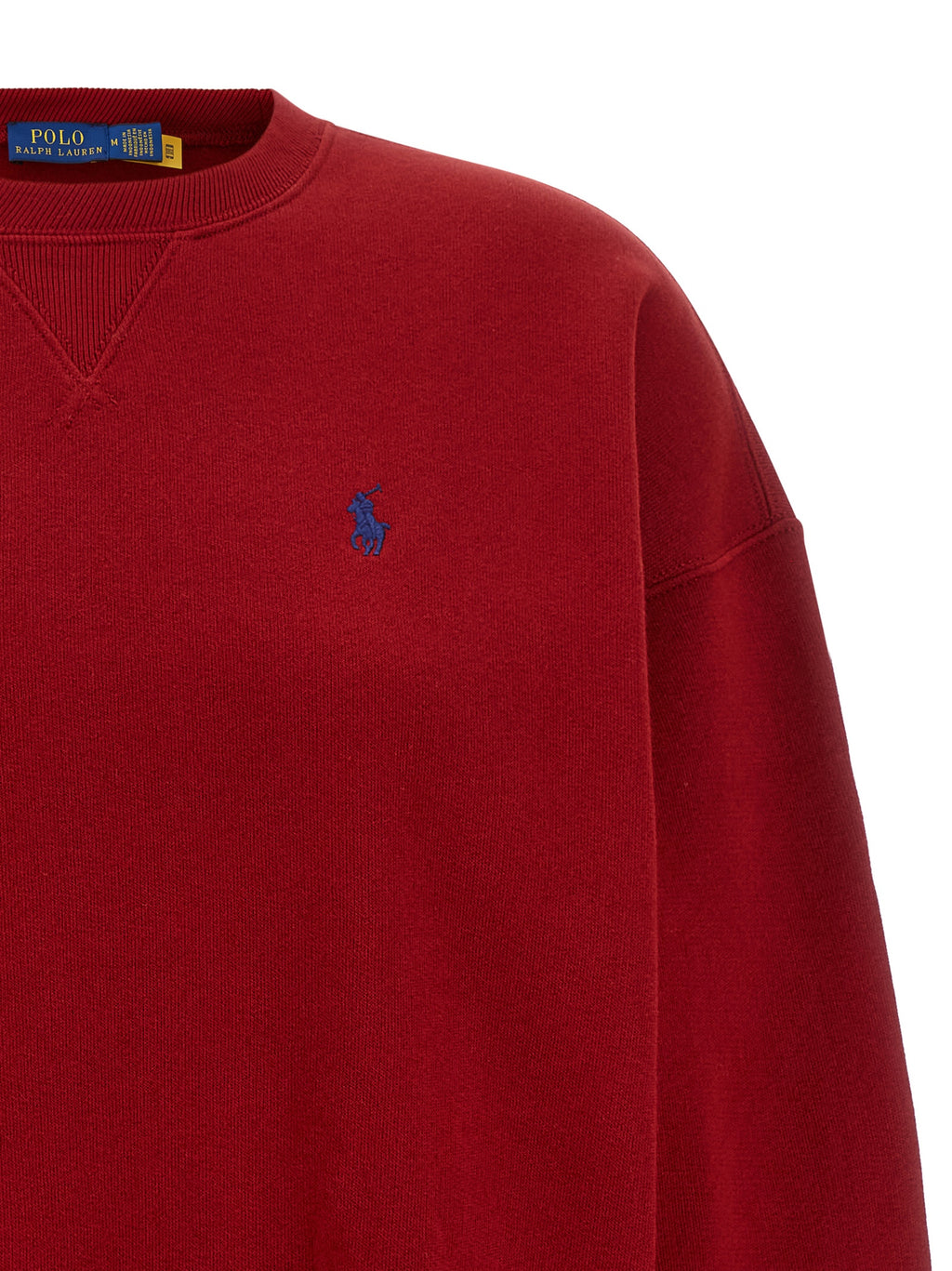 Polo Ralph Lauren Rotes Baumwoll-Sweatshirt