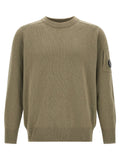 C.P. Company Zweifarbige Wollstrickjacke
