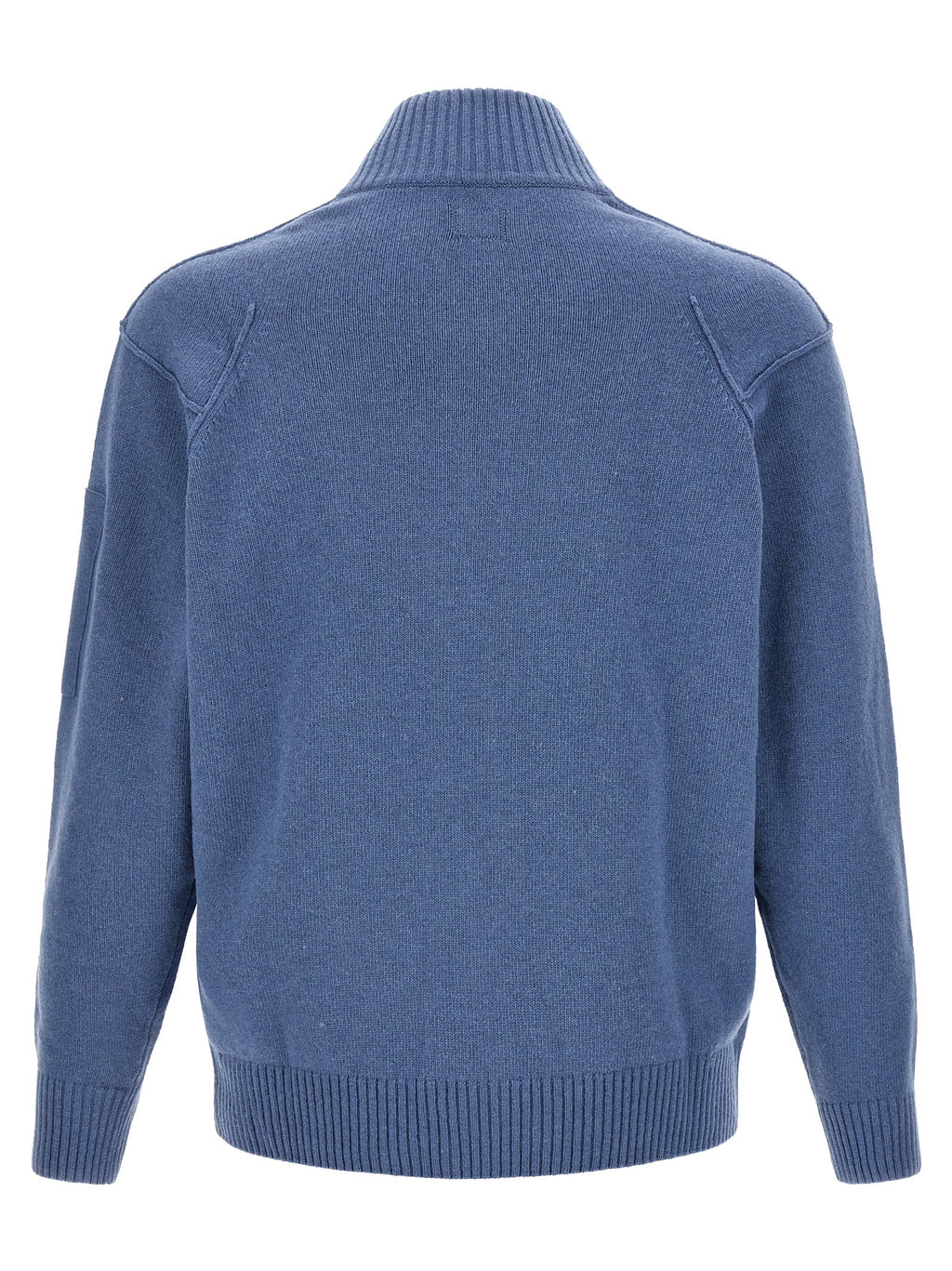 C.P. Company Blauer Wollcardigan