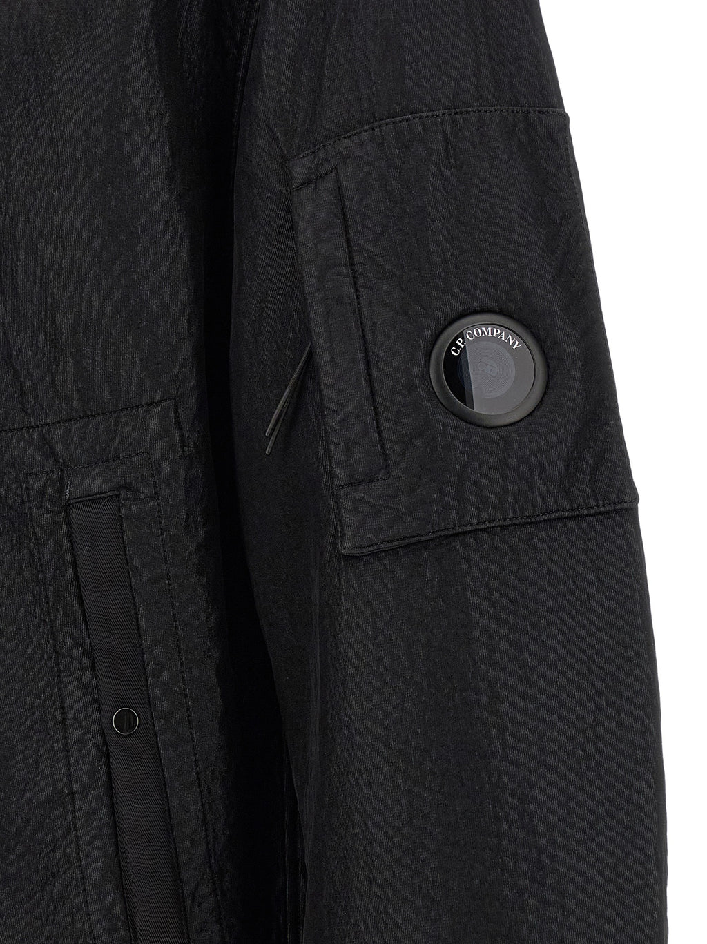 C.P. Company Schwarze Polyamid-Shell-Jacke