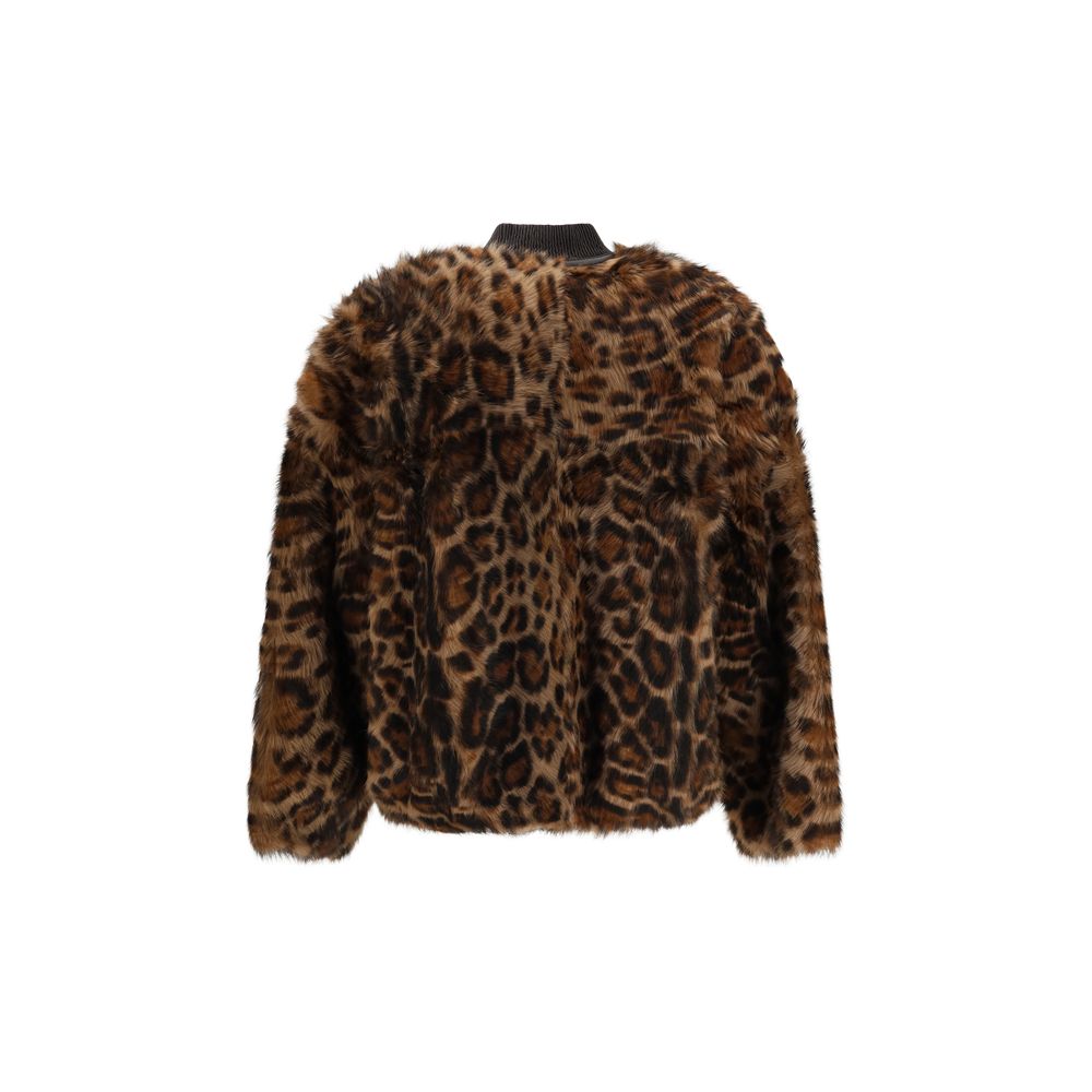 Arma Brauner Lamm Ovis Aries Bomber