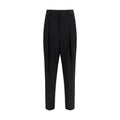 Dolce & Gabbana Schwarze Wollhose Oves Aries