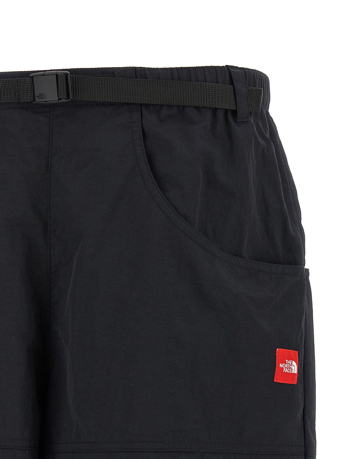 The North Face Schwarze Bermuda-Shorts aus Nylon