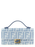 Fendi Blaue Kartenhülle aus Baumwolle