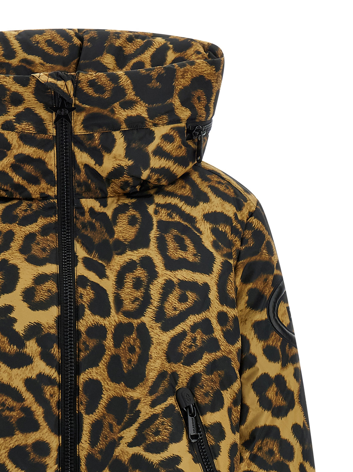 GOLDBERGH Braune Shell-Jacke aus Polyester