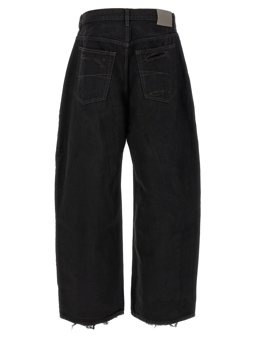 Balenciaga Schwarze Baumwolljeans Denim