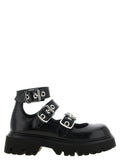 Vivienne Westwood Schwarze Ballerinas aus Kalbsleder