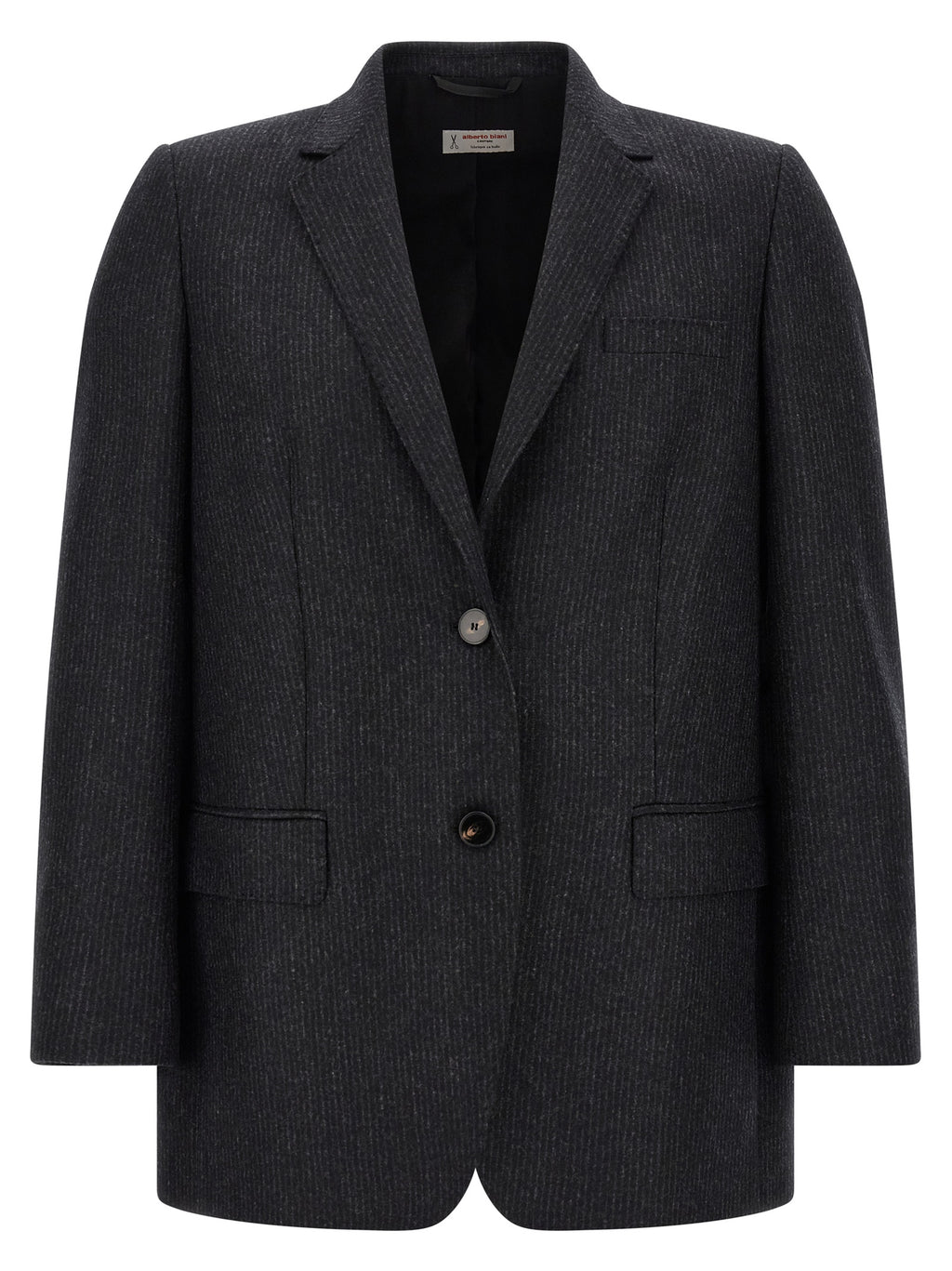 Alberto Biani Grauer Wollblazer