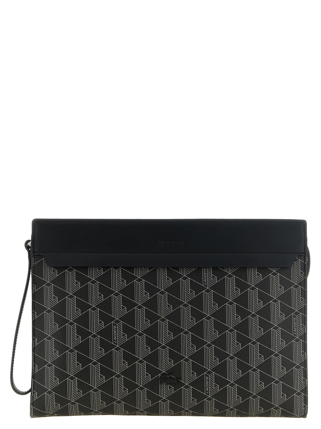 Lacoste Grauer PVC-Accessoire