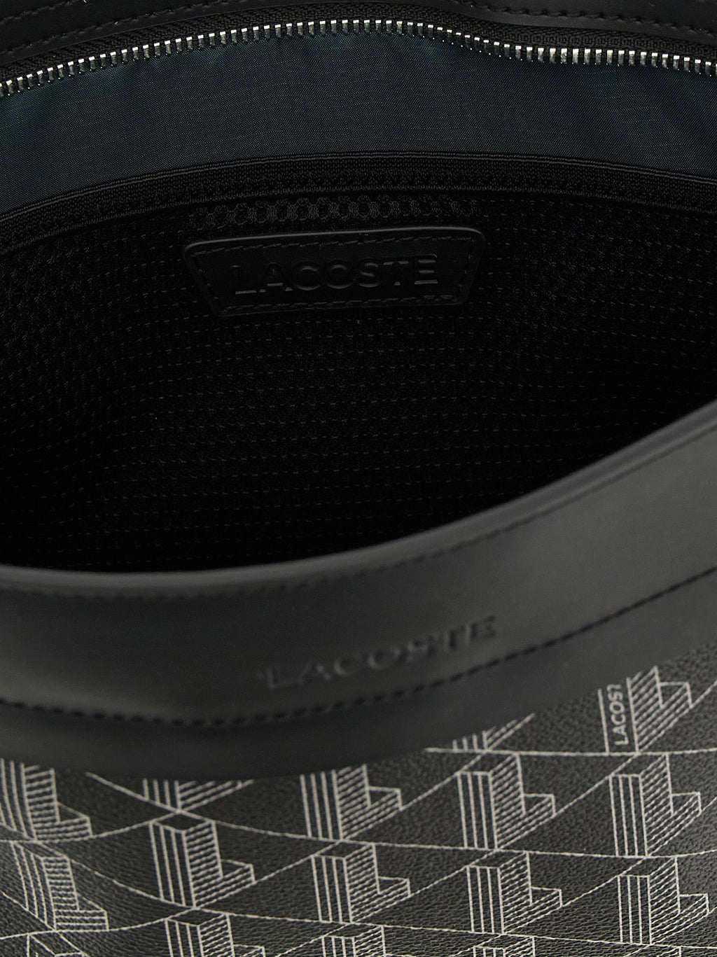 Lacoste Grauer PVC-Accessoire