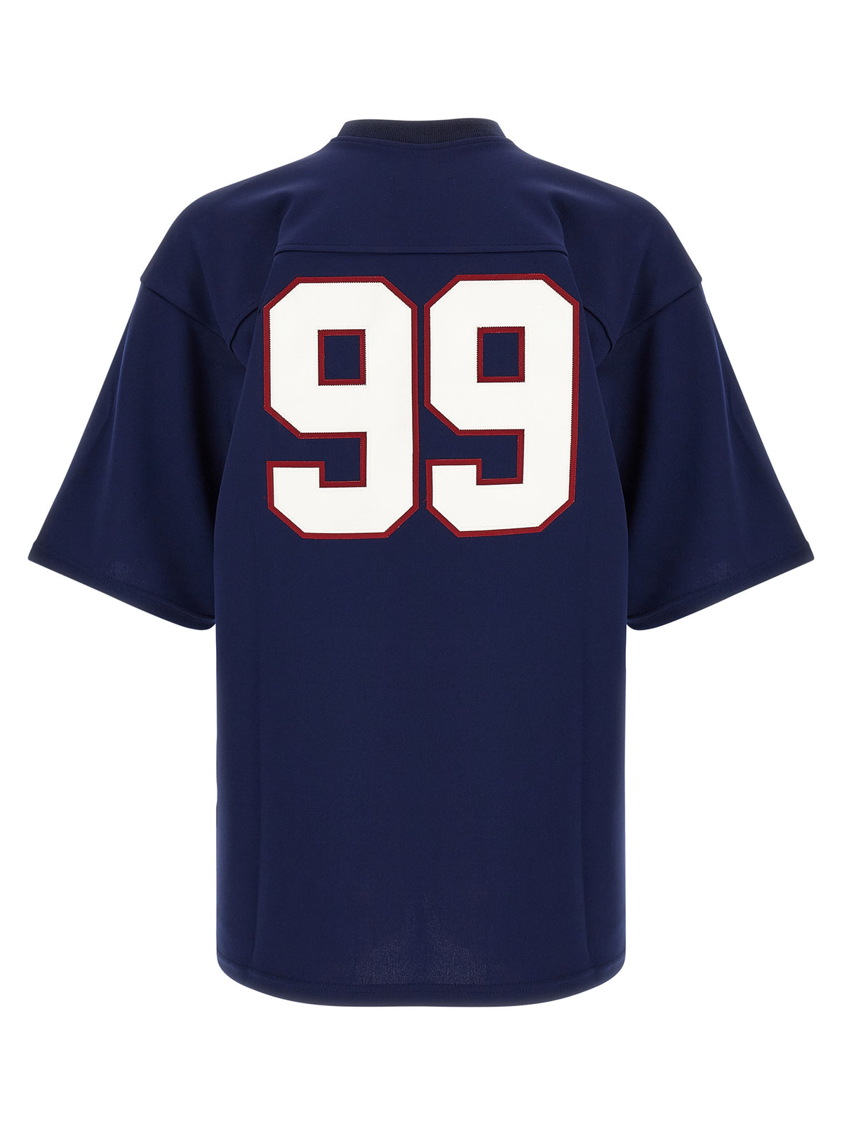 WILLY CHAVARRIA Blaues Polyester-Sportswear-Oberteil