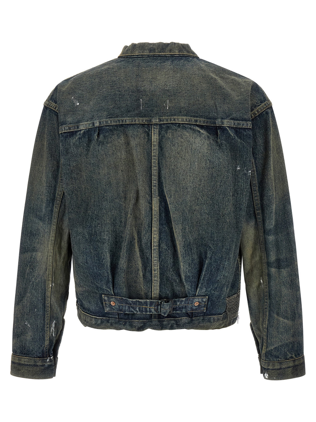 Junya Watanabe Blaue Jeansjacke aus Baumwolle
