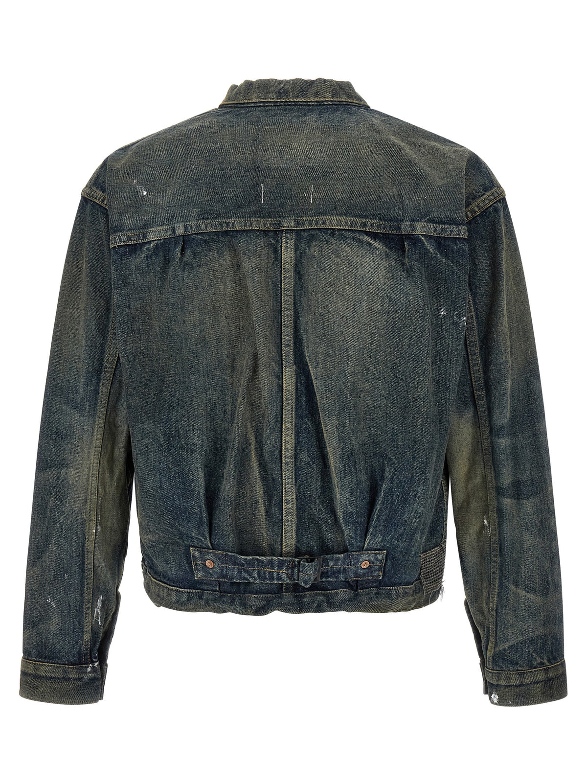 Junya Watanabe Blaue Jeansjacke aus Baumwolle