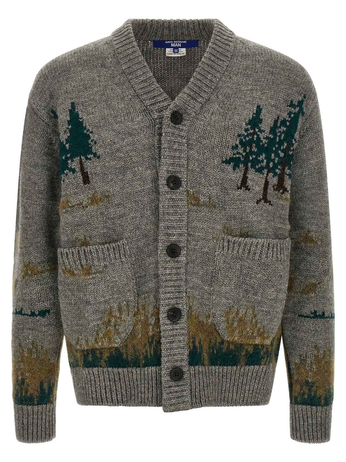 Junya Watanabe Grauer Wollcardigan