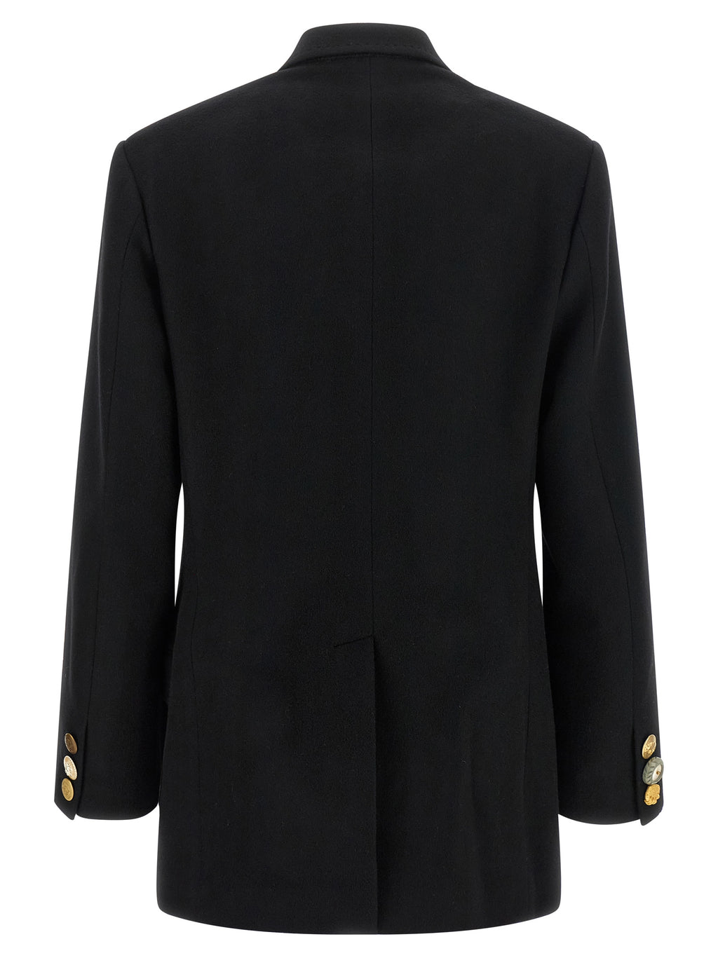 Junya Watanabe Schwarzer Wollmantel