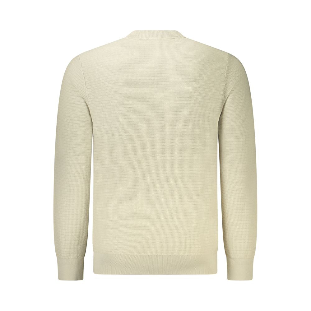 Hugo Boss Beigefarbener Baumwollpullover
