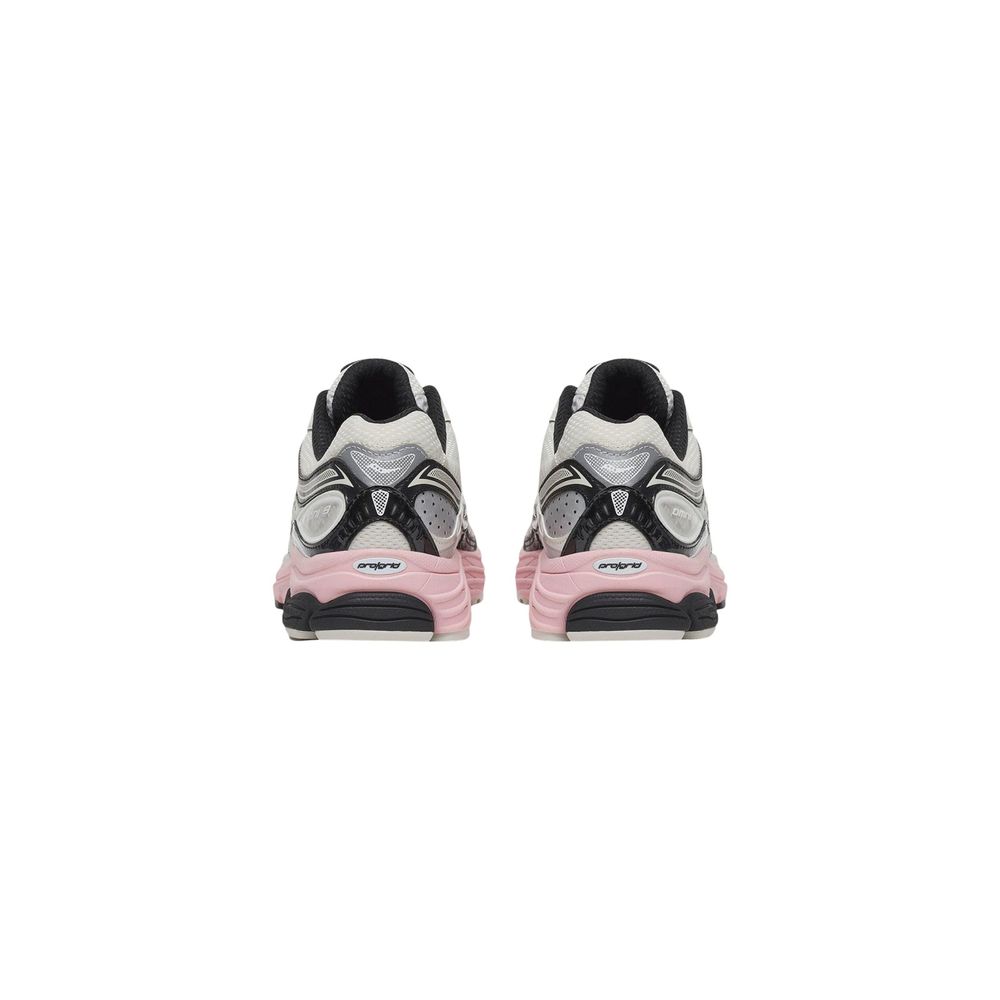 Saucony Weiße synthetische Sportsneakers