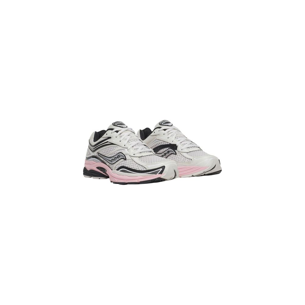 Saucony Weiße synthetische Sportsneakers