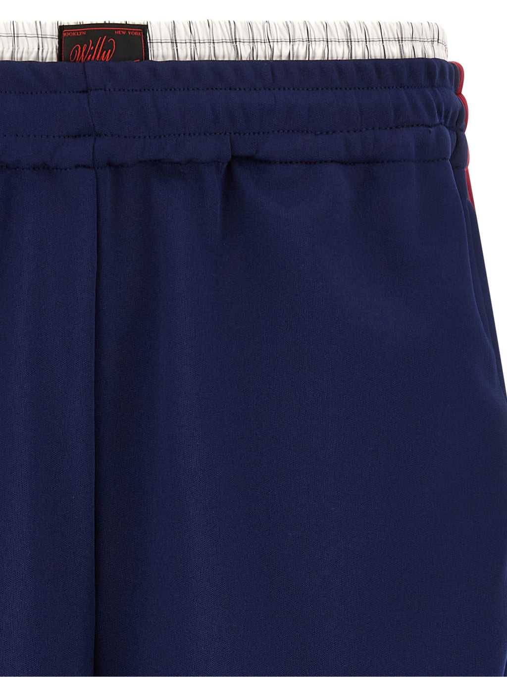 WILLY CHAVARRIA Blaue Bermuda-Shorts aus Polyester